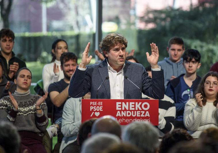 Andueza asegura que será lehendakari de «la única izquierda útil capaz de liderar Euskadi»